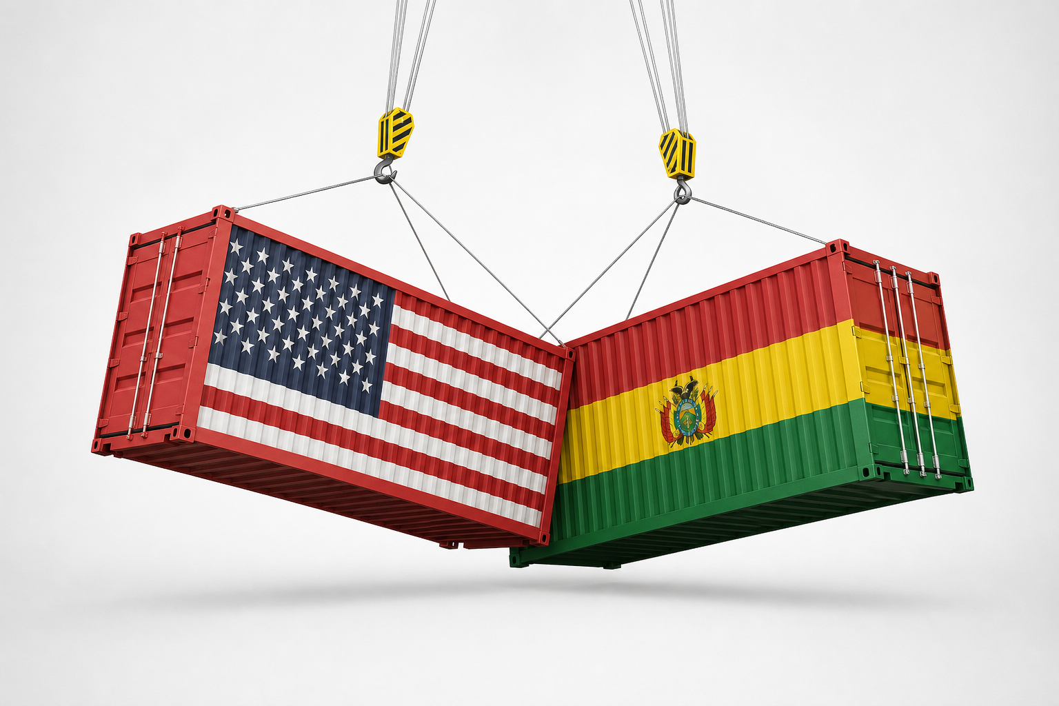 Contenedores USA y Bolivia — consolidación VIMEX